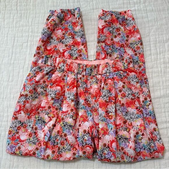 Lululemon Rollin with my Omies Jogger Floral Pants 6 Athleisure Lightweight - Picture 1 of 9